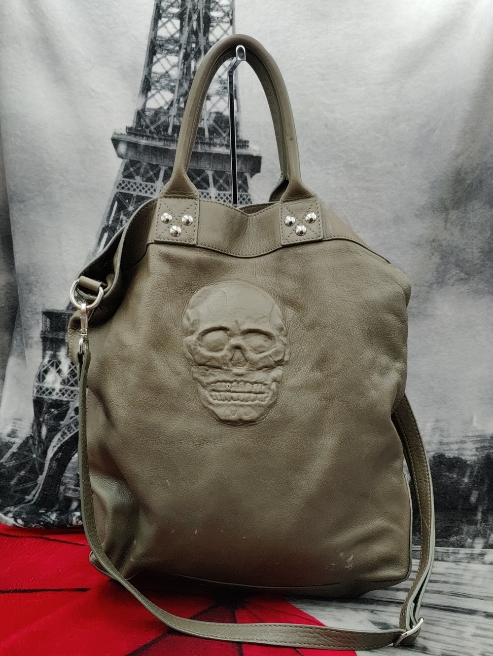 IO Pelle Designed By Antonio Cristiano Skull Bag